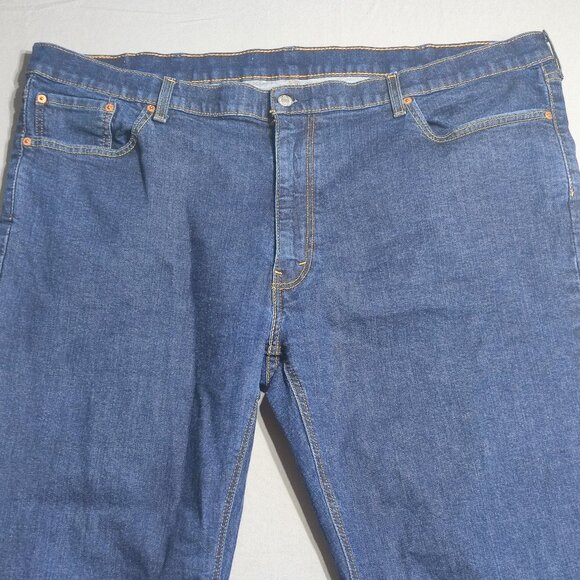 Levi's 541 jeans athletic taper men's W48L32 ink blue stretch - Picture 2 of 13
